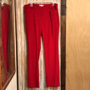New York and Company Red Trousers